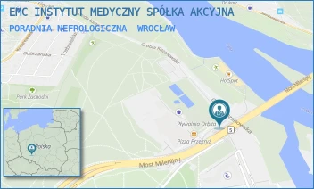 PORADNIA NEFROLOGICZNA - EMC INSTYTUT MEDYCZNY SPÓŁKA AKCYJNA SZPITAL ŚWIĘTEGO ROCHA W OZIMKU - UL. WEJHEROWSKA 28/4,  WROCŁAW