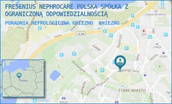 PORADNIA NEFROLOGICZNA GNIEZNO - FRESENIUS NEPHROCARE POLSKA SPÓŁKA Z OGRANICZONĄ ODPOWIEDZIALNOŚCIĄ - ŚW. JANA 9,  GNIEZNO