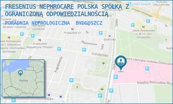PORADNIA NEFROLOGICZNA - FRESENIUS NEPHROCARE POLSKA SPÓŁKA Z OGRANICZONĄ ODPOWIEDZIALNOŚCIĄ - SZPITALNA 19,  BYDGOSZCZ