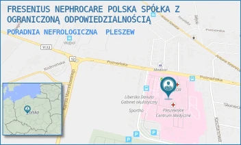 PORADNIA NEFROLOGICZNA - FRESENIUS NEPHROCARE POLSKA SPÓŁKA Z OGRANICZONĄ ODPOWIEDZIALNOŚCIĄ - POZNAŃSKA 125A,  PLESZEW