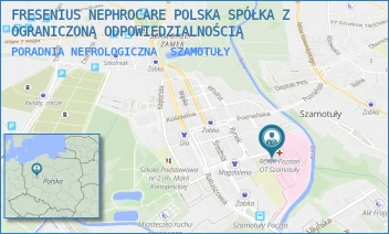 PORADNIA NEFROLOGICZNA - FRESENIUS NEPHROCARE POLSKA SPÓŁKA Z OGRANICZONĄ ODPOWIEDZIALNOŚCIĄ - SUKIENNICZA 13,  SZAMOTUŁY