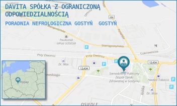PORADNIA NEFROLOGICZNA GOSTYŃ - DAVITA SPÓŁKA Z OGRANICZONĄ ODPOWIEDZIALNOŚCIĄ - KAROLA MARCINKOWSKIEGO 8/9,  GOSTYŃ
