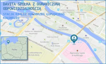 STACJA DIALIZ KOŁOBRZEG ŁOPUSKIEGO - DAVITA SPÓŁKA Z OGRANICZONĄ ODPOWIEDZIALNOŚCIĄ - ŁOPUSKIEGO 31,  KOŁOBRZEG