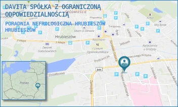 PORADNIA NEFROLOGICZNA HRUBIESZÓW - DAVITA SPÓŁKA Z OGRANICZONĄ ODPOWIEDZIALNOŚCIĄ - JÓZEFA PIŁSUDSKIEGO 11,  HRUBIESZÓW