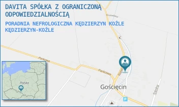 PORADNIA NEFROLOGICZNA KĘDZIERZYN KOŹLE - DAVITA SPÓŁKA Z OGRANICZONĄ ODPOWIEDZIALNOŚCIĄ - UL. KOZIELSKA 11,  KĘDZIERZYN-KOŹLE