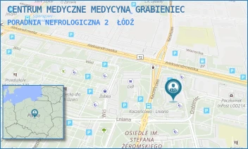 PORADNIA NEFROLOGICZNA 2 - CENTRUM MEDYCZNE MEDYCYNA GRABIENIEC - UL. GRABIENIEC 13,  ŁÓDŹ