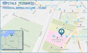 PORADNIA NEFROLOGICZNA - SZPITALE TCZEWSKIE - UL. 30 STYCZNIA 57/58,  TCZEW