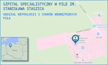 ODDZIAŁ NEFROLOGII I CHORÓB WEWNĘTRZNYCH - SZPITAL SPECJALISTYCZNY W PILE IM. STANISŁAWA STASZICA - RYDYGIERA 1,  PIŁA