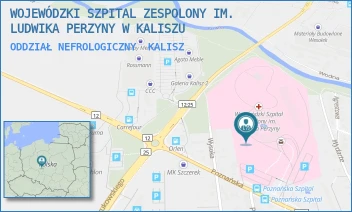 ODDZIAŁ NEFROLOGICZNY - WOJEWÓDZKI SZPITAL ZESPOLONY IM. LUDWIKA PERZYNY W KALISZU - POZNAŃSKA 79,  KALISZ