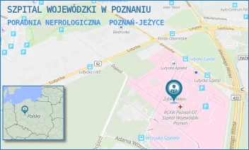 PORADNIA NEFROLOGICZNA - SZPITAL WOJEWÓDZKI W POZNANIU - JURASZÓW 7-19,  POZNAŃ-JEŻYCE